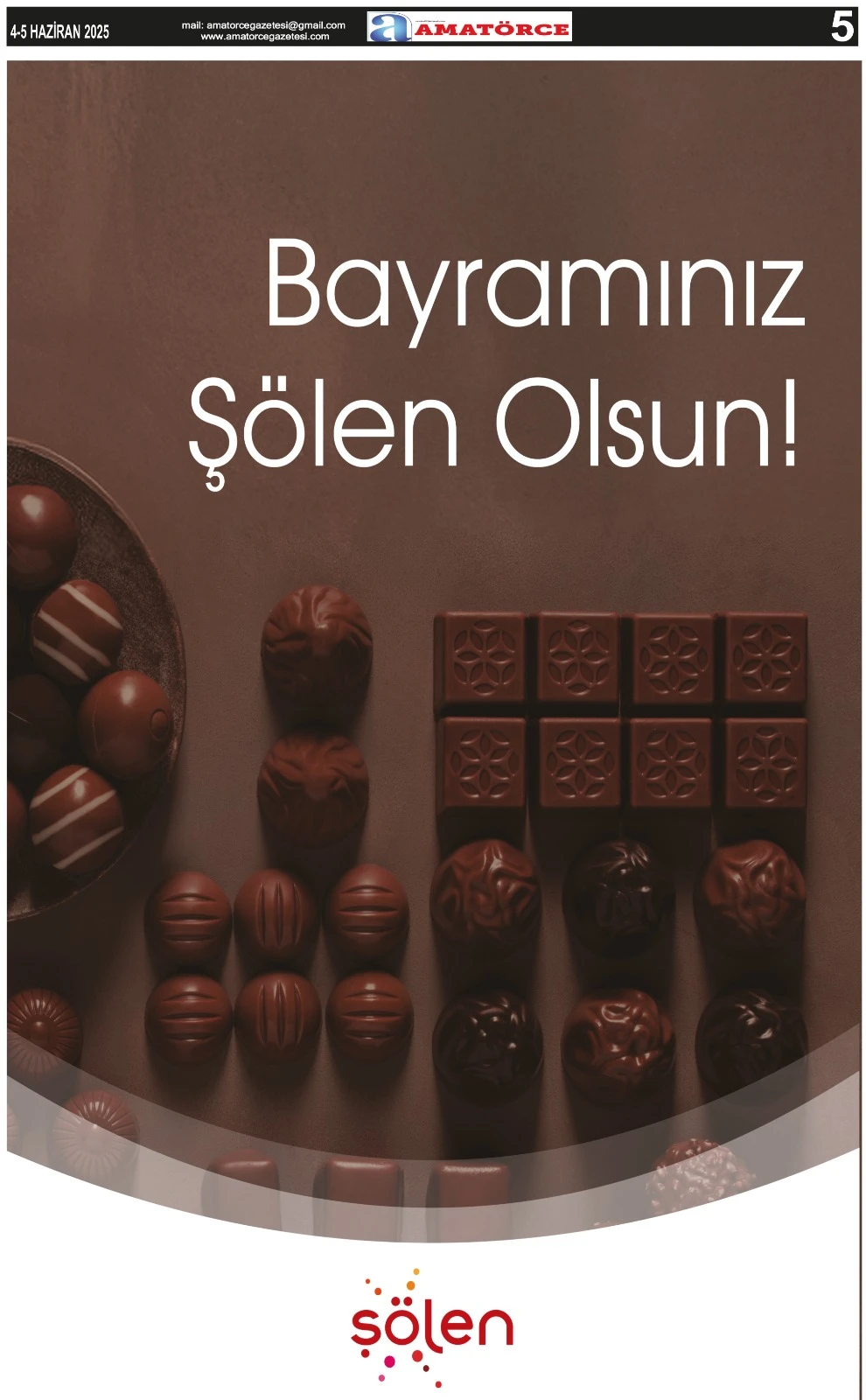 Amatörce Gazetesi 846. Sayı 