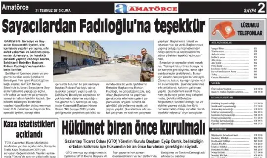AMATÖRCE GAZETESİ 464 SAYI 
