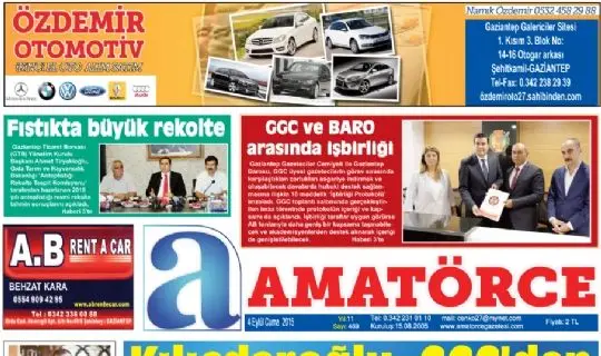 AMATÖRCE GAZETESİ 469 SAYI 1. SAYFA