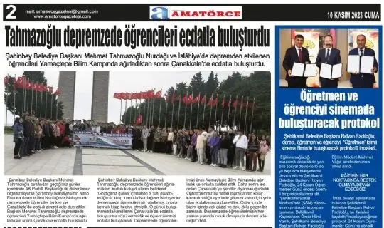 Amatörce Gazetesi 768.Sayı 2.Sayfa