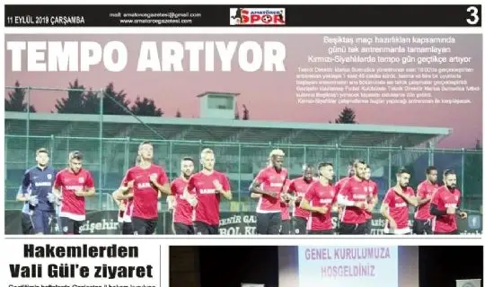 Amatörce Gazetesi 664. Sayı 3.Sayfa