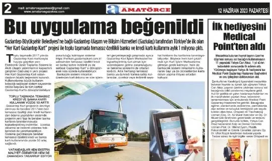 Amatörce Gazetesi 750.Sayı 2.Sayfa