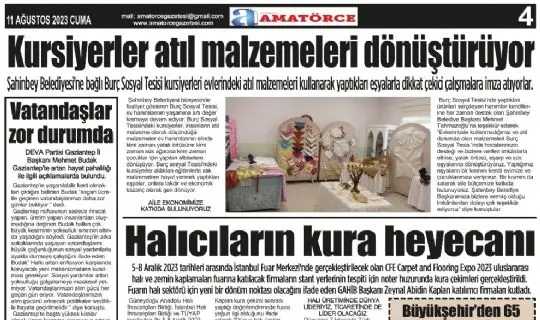 Amatörce Gazetesi 756.Sayı 4.Sayfa
