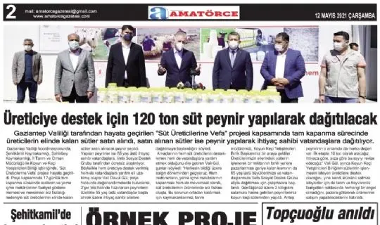 Amat&ouml;rce Gazetesi 2.Sayfa