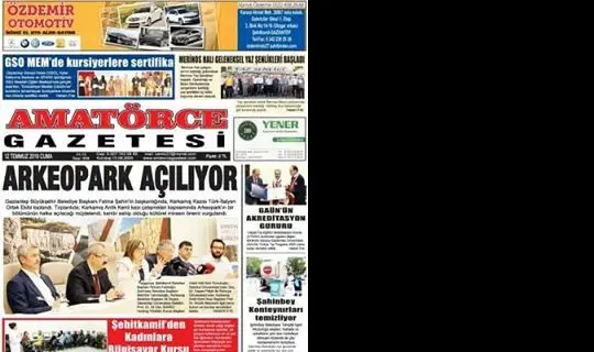 Amatörce Gazetesi 2019-07-12
