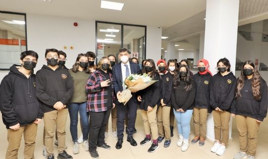 BAŞKAN FADILOĞLU, VELİ TOPLANTISINA KATILDI