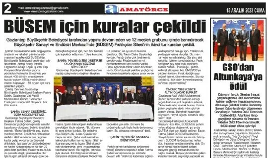 Amatörce Gazetesi 771.Sayı 2.Sayfa