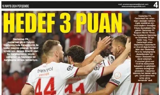 Amatörce Gazetesi 793.Sayı 4.Sayfa