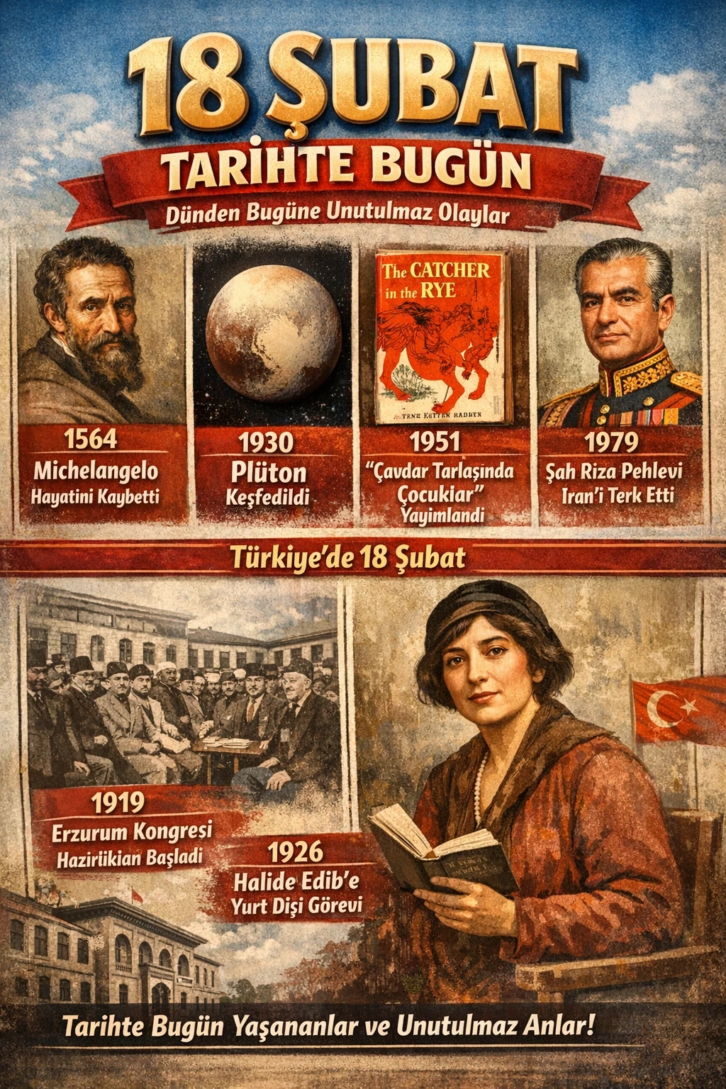 18 Şubat&rsquo;ta Tarihe Damga Vuran Olaylar