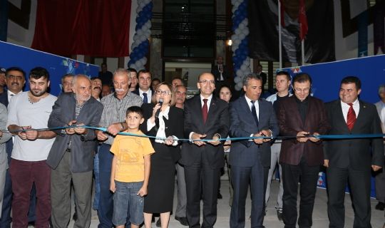 GAZİKENT SOSYAL TESİSİNİN AÇILIŞI YAPILDI