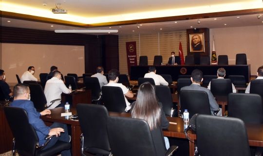 -MASKE VE TULUM ÜRETİCİLERİ GSO’DA BİR ARAYA GELDİ