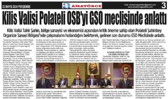 Amatörce Gazetesi 794.Sayı 3.Sayfa