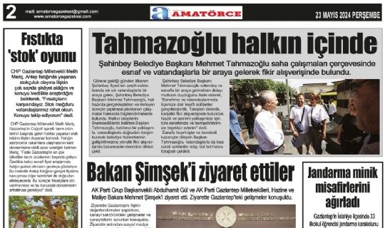 Amatörce Gazetesi 794.Sayı 2.Sayfa