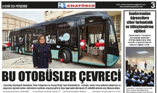 Amatörce Gazetesi 815. Sayı 3.Sayfa