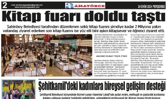 Amatörce Gazetesi 815. Sayı 2.Sayfa