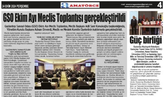 Amatörce Gazetesi 815. Sayı 4.Sayfa
