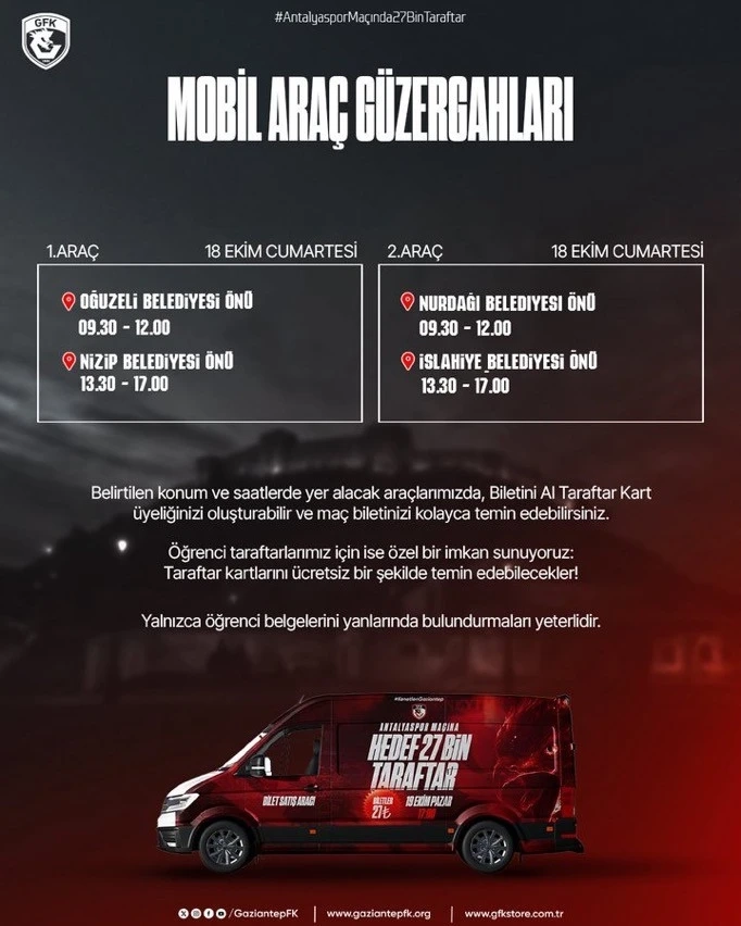 27 Bin Taraftar Hedefi İçin İlçelerde Seferberlik Başlıyor!