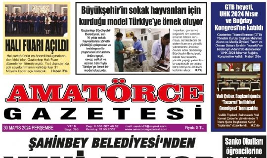 Amatörce Gazetesi 795.Sayı 1.Sayfa