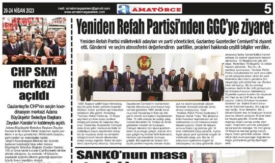Amatörce Gazetesi 747.Sayı 5.Sayfa