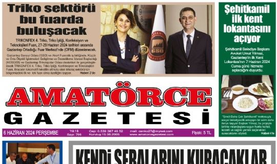 Amatörce Gazetesi 796.Sayı 1.Sayfa
