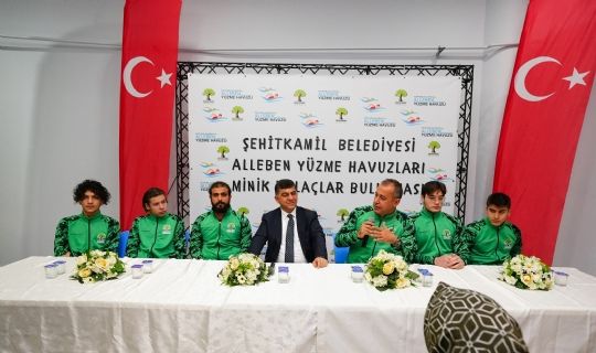 BAŞKAN FADILOĞLU, GELECEĞİN ŞAMPİYONLARIYLA BULUŞTU