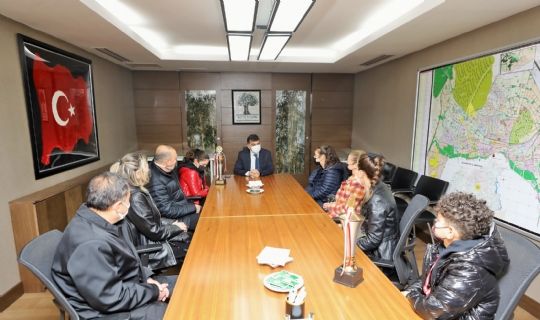 BAŞKAN FADILOĞLU, MİLLİ SATRANÇÇILARI AĞIRLADI