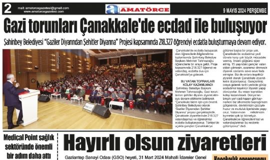 Amatörce Gazetesi 792.Sayı 2.Sayfa