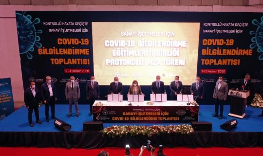BAŞKAN FATMA ŞAHİN’DEN ÖRNEK NİTELİĞİ TAŞIYAN İŞ BİRLİĞİ PROTOKOLÜ! 200 BİN SANAYİ ÇALIŞANINA PANDEMİDEN KORUNMA EĞİTİMİ VERİLECEK