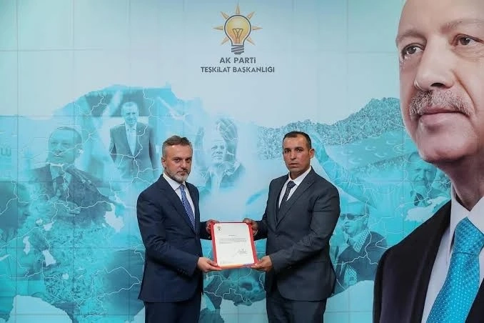 AK Parti Gaziantep İlçe başkanının evlat acısı