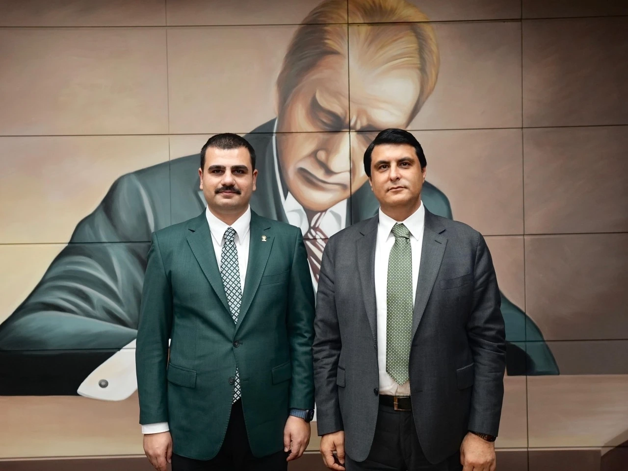 AK Parti Genel Sekreteri İnan&rsquo;dan Başkan Yılmaz&rsquo;a Ziyaret