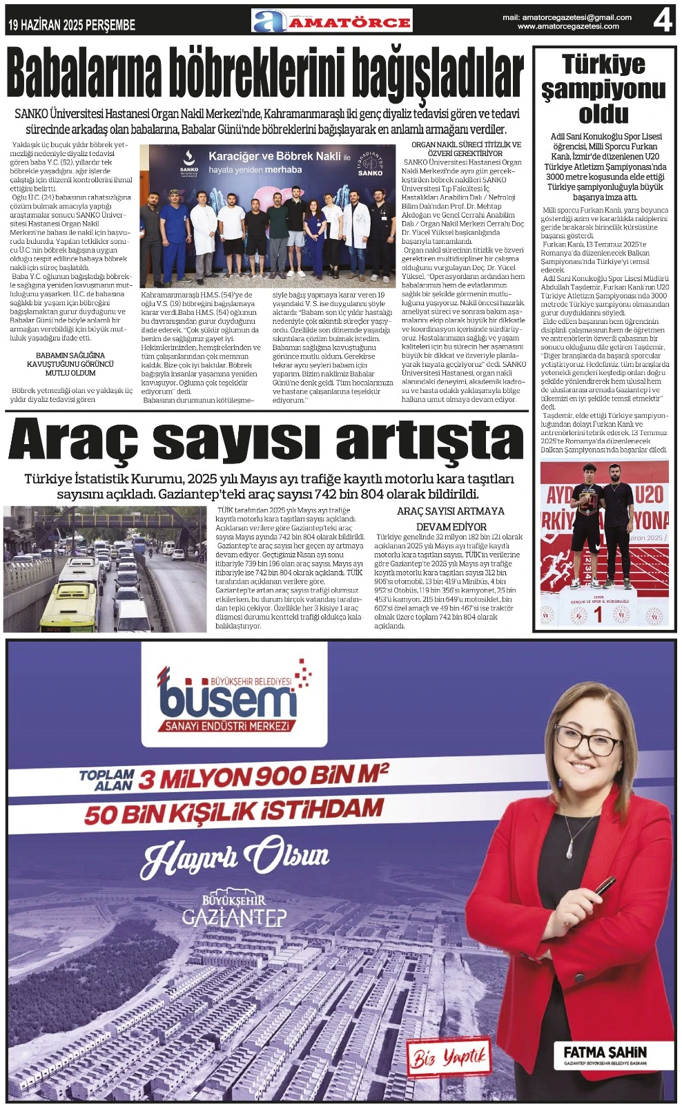 Amatörce Gazetesi 848. Sayı 4. Sayfa 