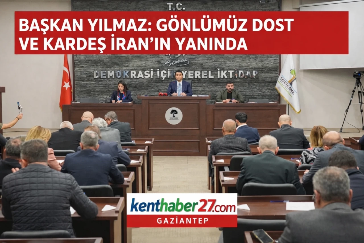 Başkan Umut Yılmaz, G&ouml;nl&uuml;m&uuml;z dost ve kardeş İran&rsquo;ın yanında&hellip;&rdquo;