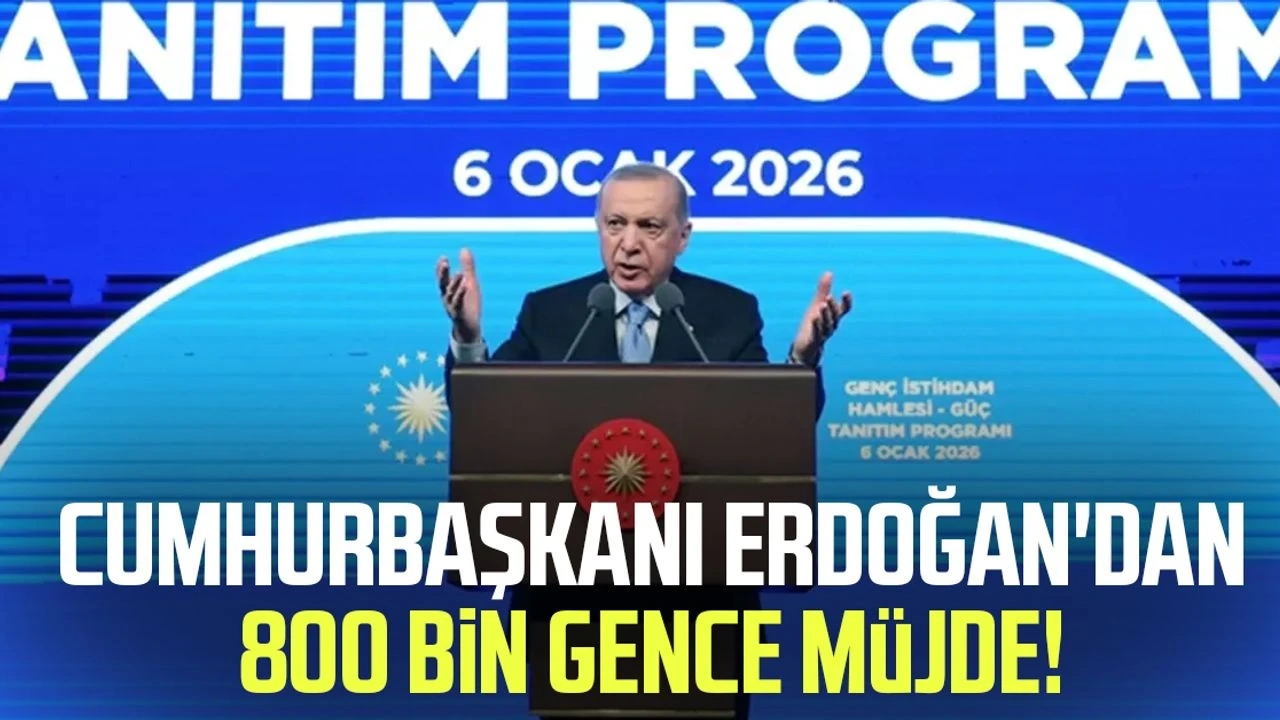 Cumhurbaşkanı Erdoğan&rsquo;dan Gen&ccedil; İstihdam Hamlesi. Gaziantepli gen&ccedil;lere yeni fırsatlar