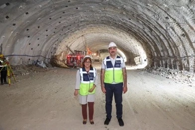 Dülük-OSB Tüneli’nde Çalışmalar Hızla İlerliyor: 425 Metre Tamamlandı