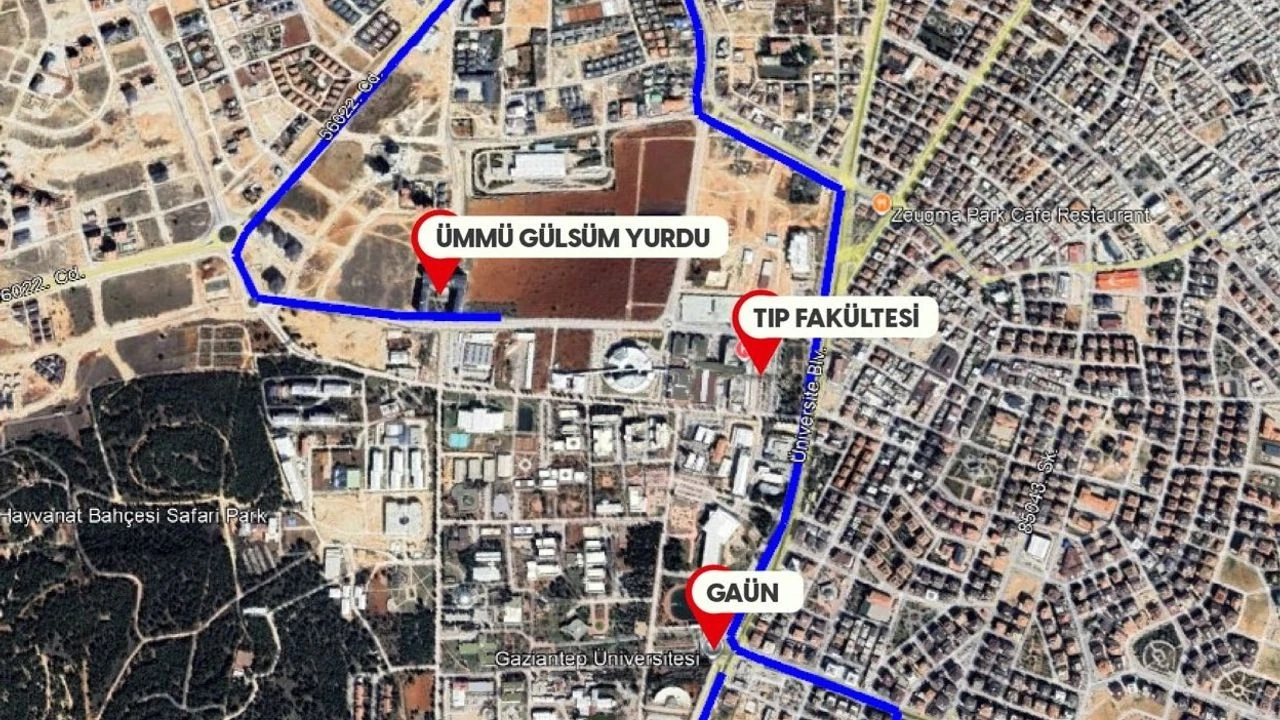 Eğitim şehri Gaziantep’e yeni otobüs hattı