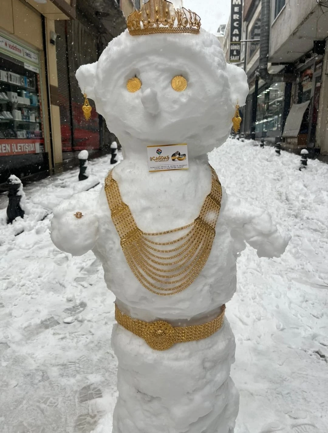 En &rsquo;değerli&rsquo; kardan gelin