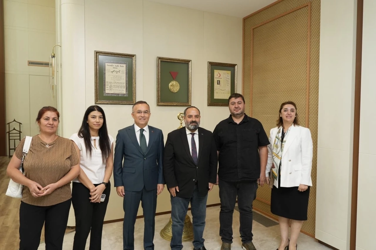Gaziantep Basın Cemiyeti’nden Vali Kemal Çeber’e Hayırlı Olsun Ziyareti