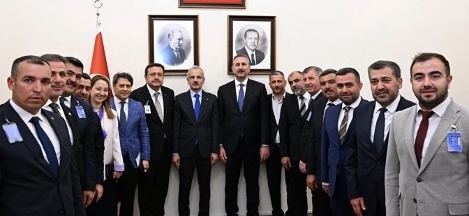 Gaziantep Heyetinden Ulaştırma Bakanı Uraloğlu’na Ziyaret