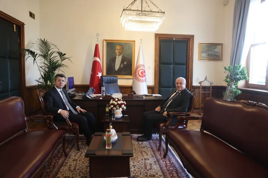 Gaziantep MHP Milletvekili Sermet Atay’dan TBMM Genel Sekreteri Kırbıyık’a Ziyaret