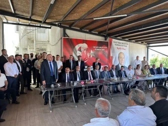 Gaziantep Milletvekili ve TBMM Meclis İdari Amiri Sermet Atay, MHP Gaziantep İl Başkanlığı’ndaki Bayramlaşma Programına Katıldı