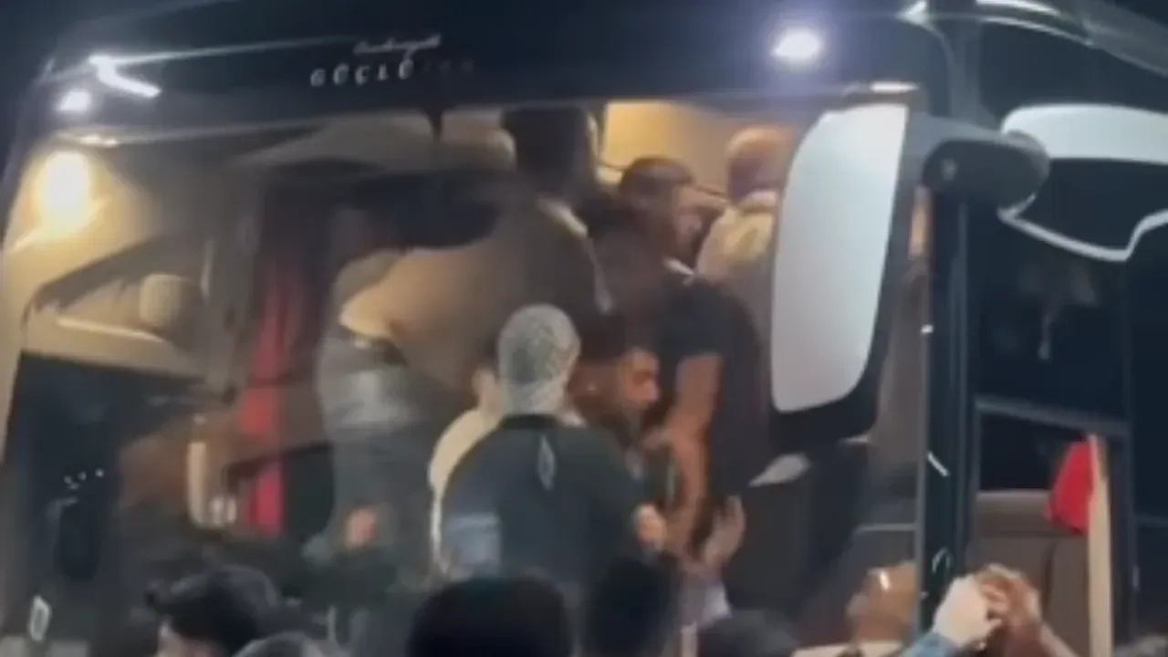 Gaziantep Otogarında Asker uğurlamasında gerginlik
