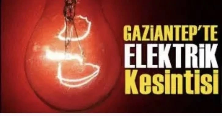 Gaziantep’te 21 Eylül 2025 Elektrik Kesintisi: Şehitkamil ve Şahinbey’de Bu Mahalleler Etkilenecek