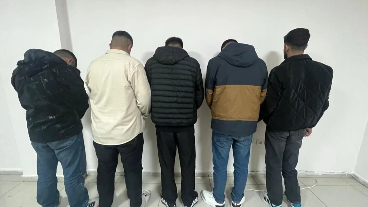 Gaziantep’te 5 şüpheli yakalandı