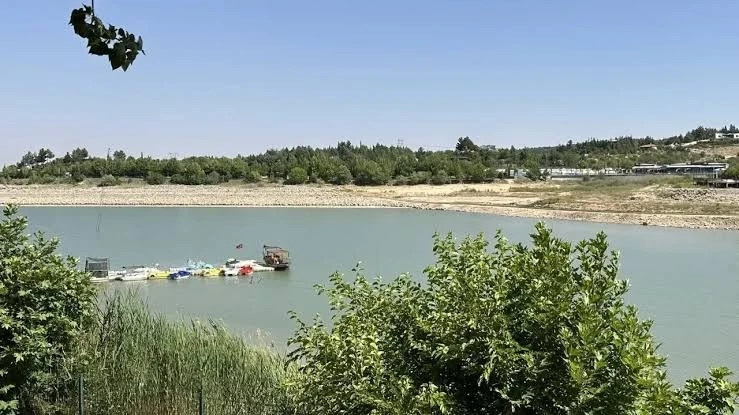 Gaziantep’te Alleben Alarm Veriyor: Gölet Kuruyor, Balıklar Tehlikede