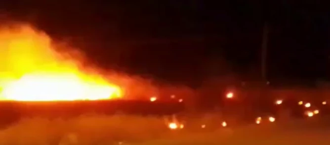 Gaziantep'te arazi yangını!