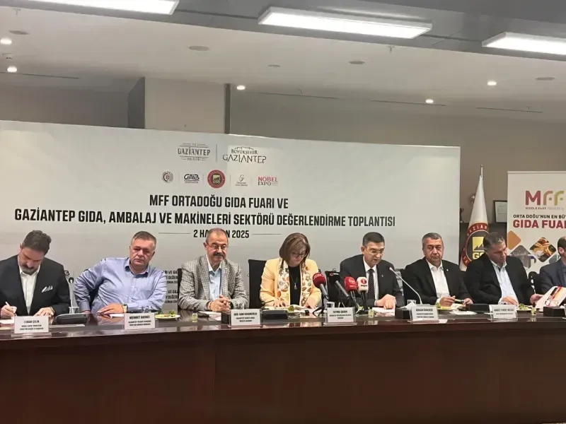 Gaziantep’te Gıda Sektörüne Yön Veren Toplantı