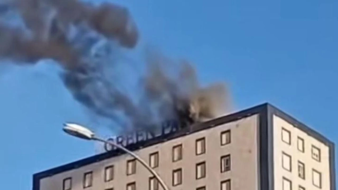 Gaziantep’te otel yangını!