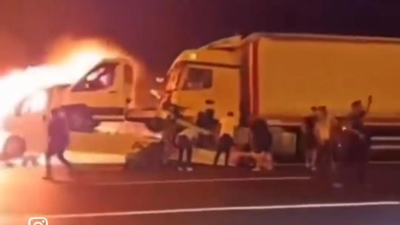 Gaziantep’te Otoyolda Dehşet: 1 Ölü, 1’i Ağır Yaralı