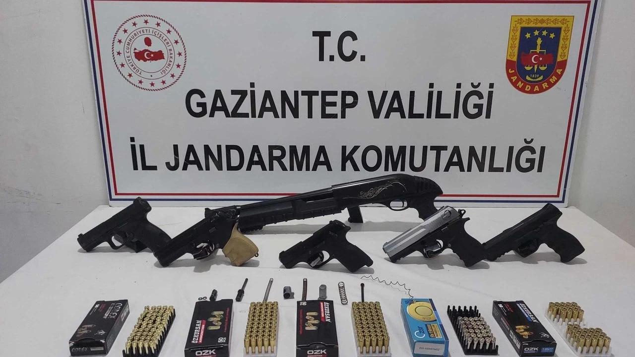 Gaziantep’te Silah Kaçakçılarına Darbe