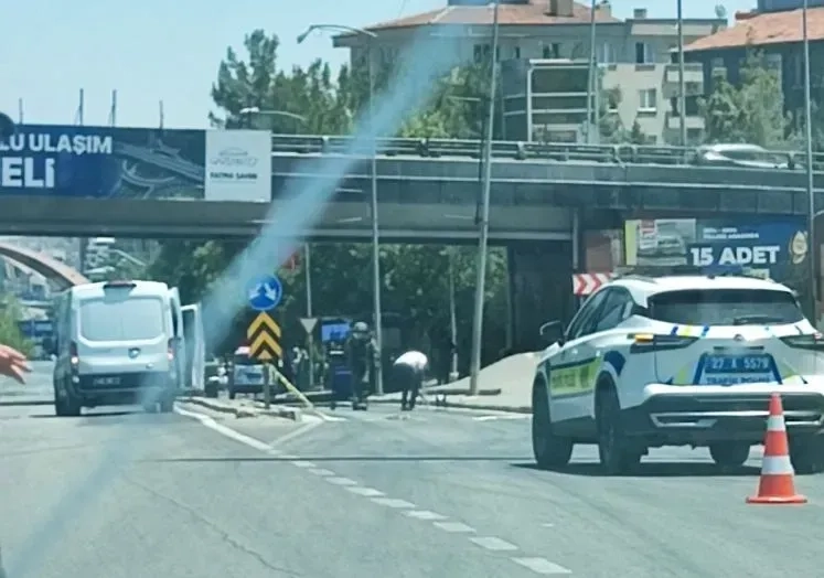 Gaziantep'te şüpheli paket korku dolu anlar yaşattı